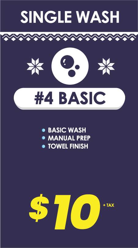 Basic, Hand Prep, Towel Dry, $9